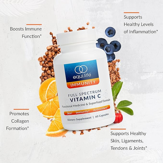 Equilife - Full Spectrum Vitamin C, (60 Capsules)