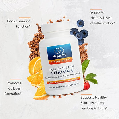 Equilife - Full Spectrum Vitamin C, (60 Capsules)