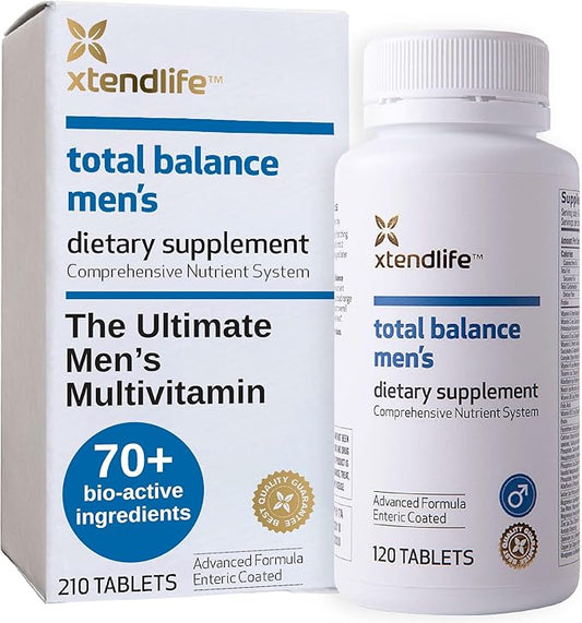 Xtendlife Total Balance Men's Standard Dietary Supplement, 30 Day Supply (120 Count)