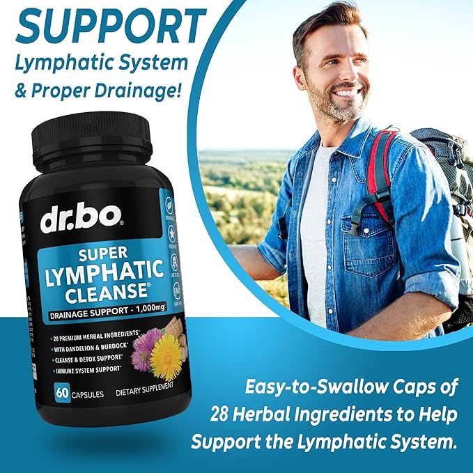 Lymphatic Drainage Supplements Pills