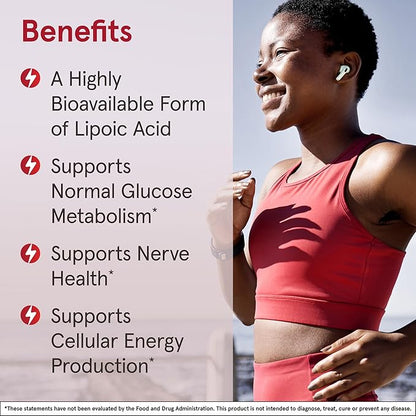 Jarrow Formulas R-Alpha Lipoic Acid 100 60 Veggie 60 Day