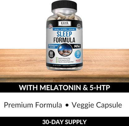 Kaya Naturals - Sleep Support Formula 60 Capsules (60 Count)