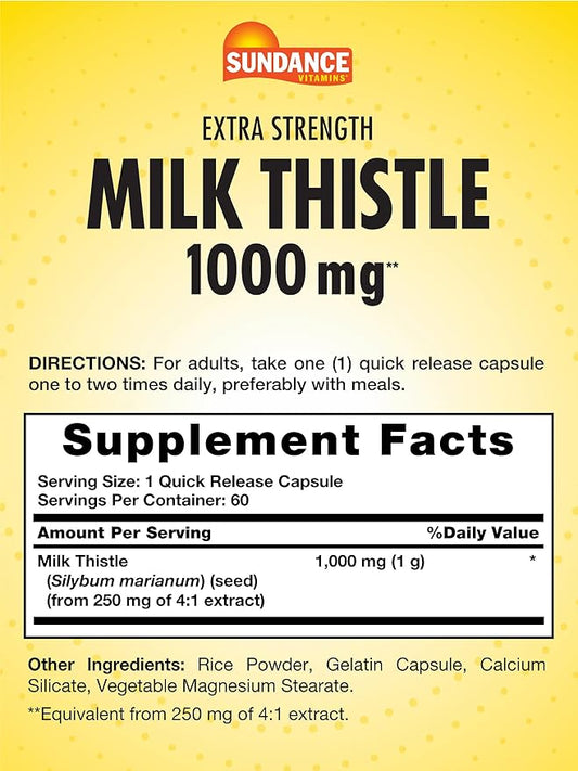 Milk Thistle (Silybum Marianum) Glycerite, Organic 2 oz
