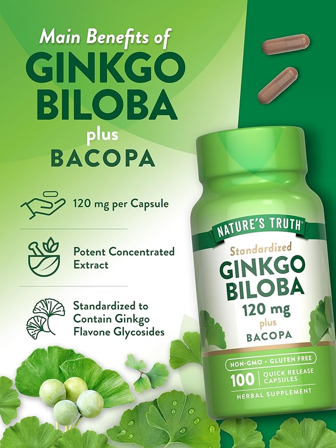 Ginkgo Biloba 120mg 100 Quick