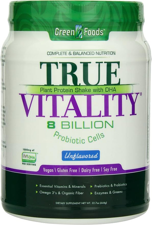Green Foods True Vitality Plant Protein 22.7 Ounce