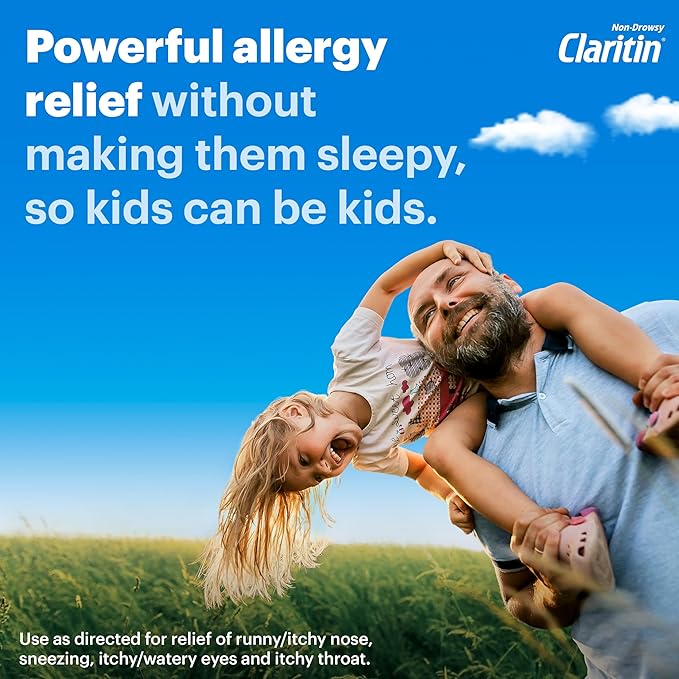 Claritin Children’s Chewables, 24-Hour Non-drowsy Kids 40 antihistamine