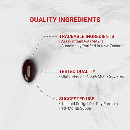 Naturalis New Zealand Astaxanthin 300 Mini-Softgels