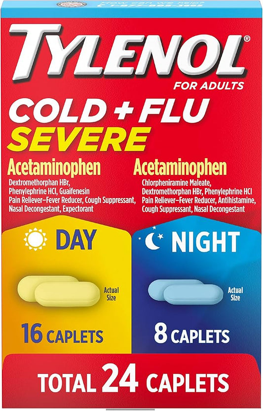 Tylenol Cold + Flu Severe Day 24 Count