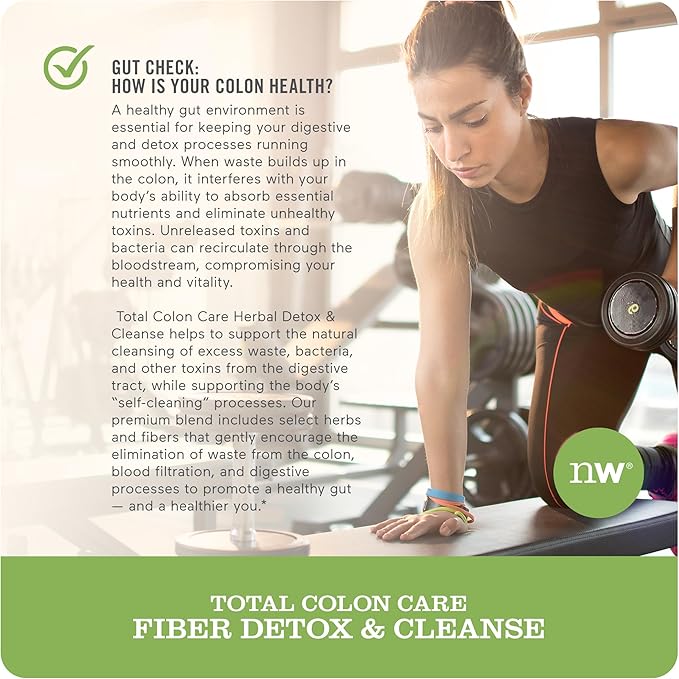 NatureWise Total Colon Care Fiber Cleanse 3 Fish [60 Count