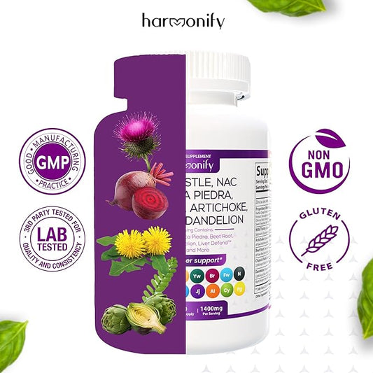 Milk Thistle Berberine Turmeric with Chanca 20 in 1 Supplement 1400 Mg