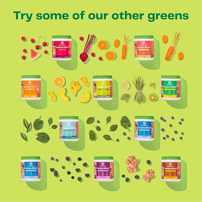 Amazing Grass Greens Superfood Powder: Greens 100 Servings