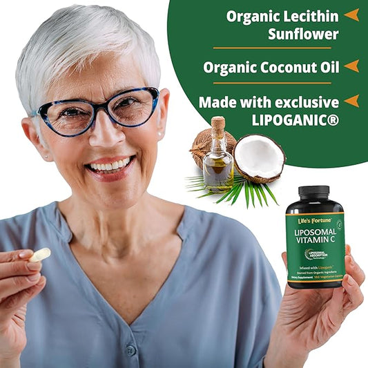 Life's Fortune Liposomal Vitamin C 2100 180 Capsules