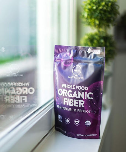 MRM Nutrition Whole Food Organic Fiber 6g fiber 32 servings
