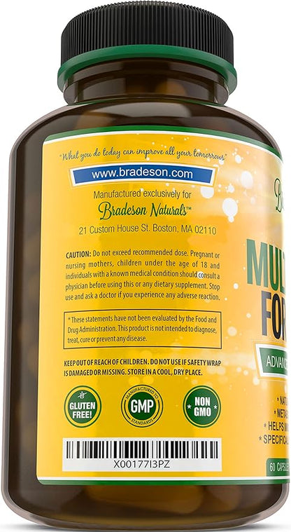 Women's Multivitamin Supplement. Vitamins A C USA,60 Caps