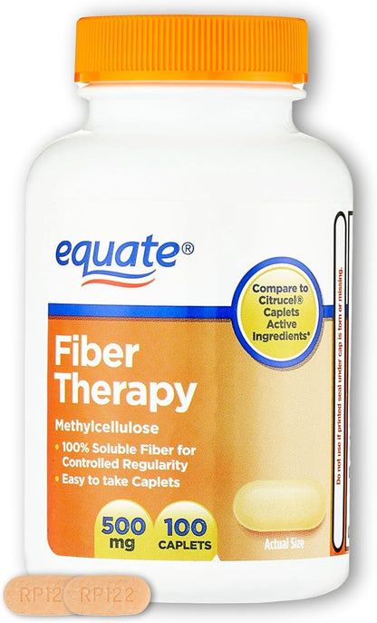 Fiber Therapy Methylcellulose 500mg,100ct (Pack of 1)