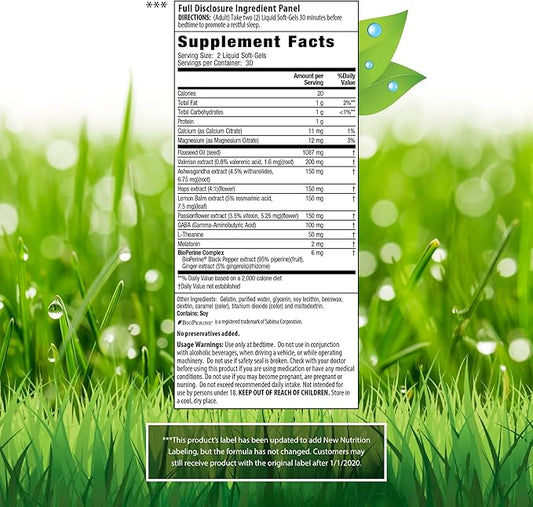 Irwin Naturals Power to Sleep PM 60-Count Bottle