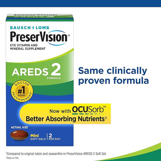 PreserVision AREDS 2 Eye Vitamin & 90 Softgels
