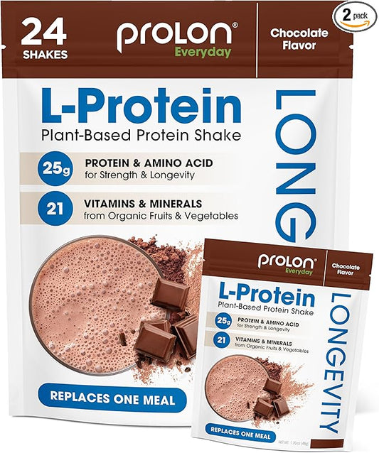ProLon Longevity Plant Based Protein Powder 25g of 24 Packets