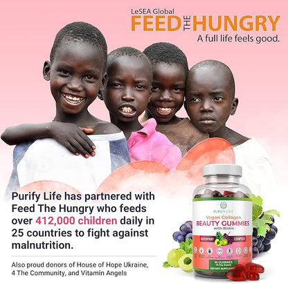 Purify Life Vegan Collagen Gummies (90 Chews)