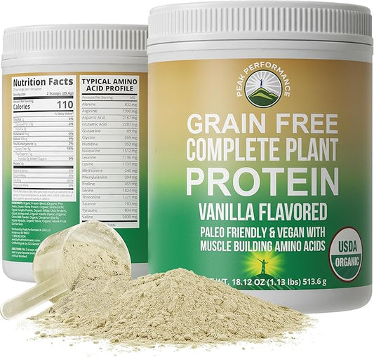 Organic Paleo Grain Free Plant Based 1g of