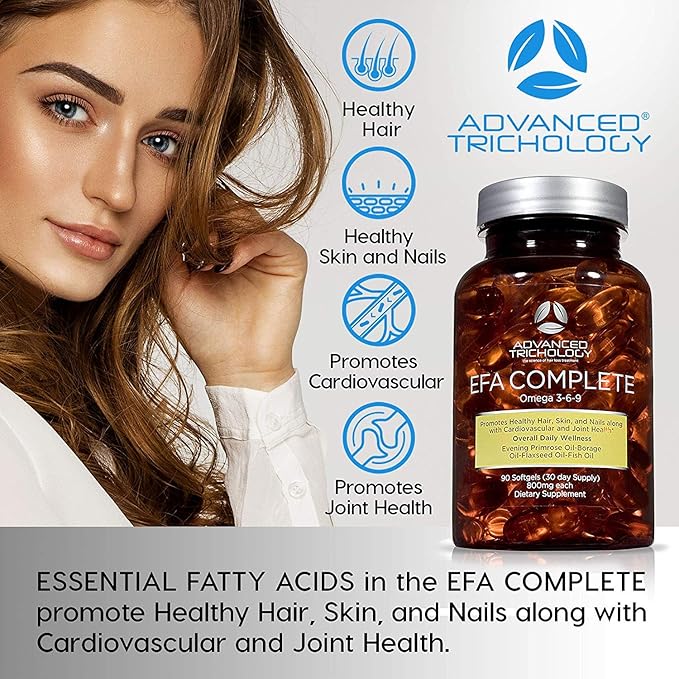 EFA COMPLETE with Optimal OMEGA 3 6 9 9 levels 800mgs (90count) (90count) 3rd 3rd Party 369 Omegas