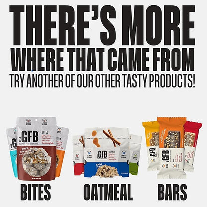 The Gluten Free Brothers Dark Chocolate Peanut Butter Bites - Gluten Free Protein Balls – Non GMO, Soy Free, Vegan – Snack Size Plant Based Protein Energy Balls, 4 oz (6 Count)