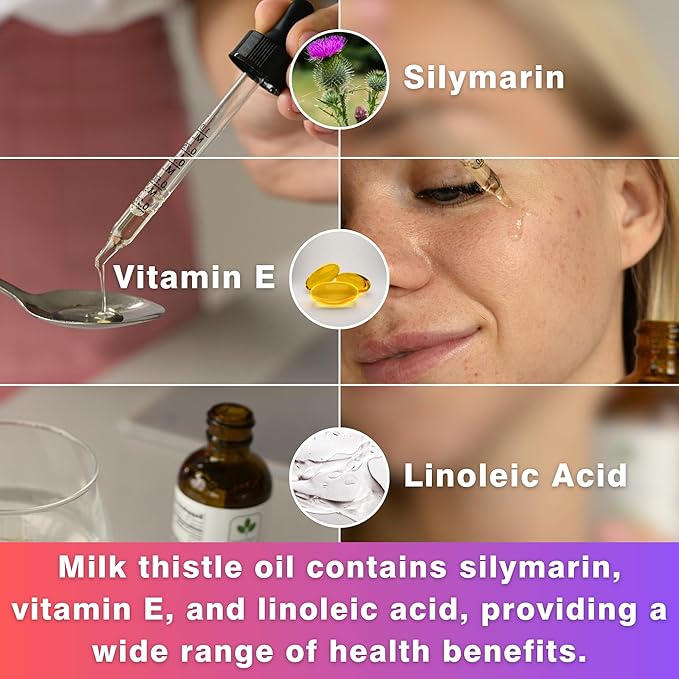 CO2 Extracted Milk Thistle Seed Oil 100% Potent 2 Fl