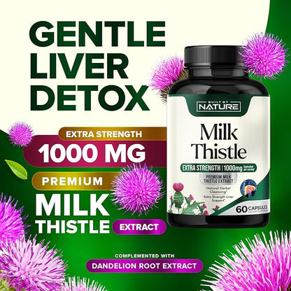 Milk Thistle 1000mg 60 Veggie