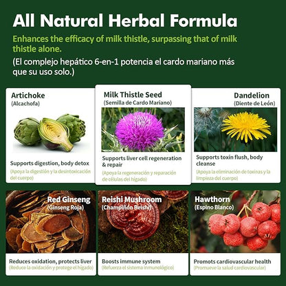 Milk Thistle Liver Detox Drops 2oz