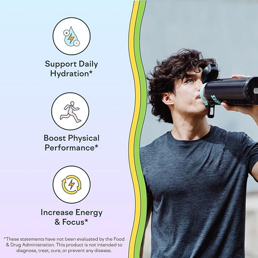 Feel Goods Hydration Hero, 1,000mg Electrolytes B12, Non 15 Count