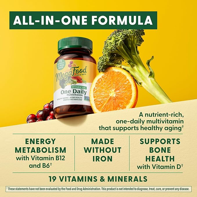 MegaFood Women's 55+ One Daily Multivitamin 120 Tabs