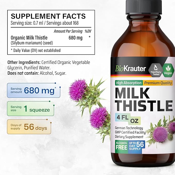 Milk Thistle Liquid Extract 4 fl.