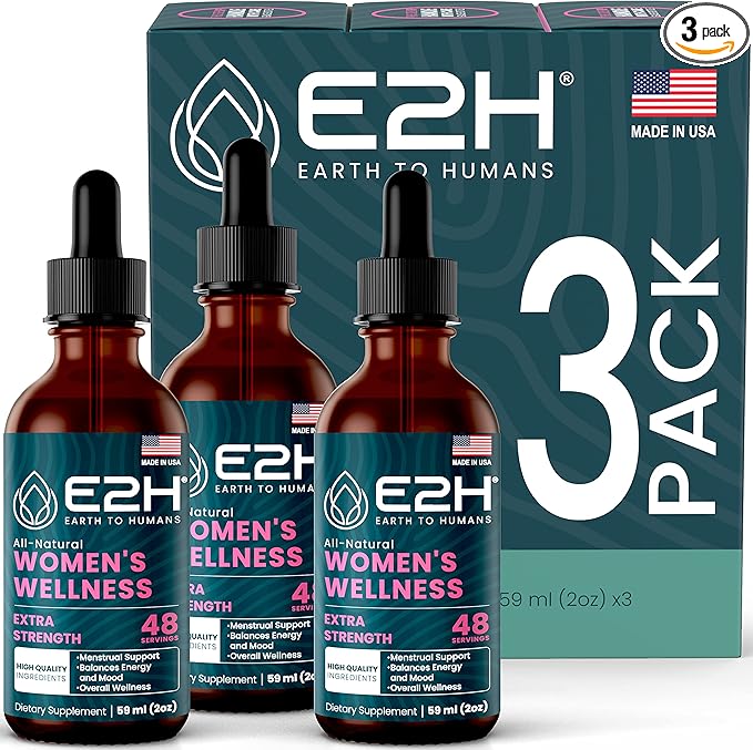 E2H All Natural Women's Wellness, Hormone (3 Bottles)