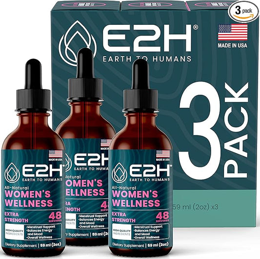 E2H All Natural Women's Wellness, Hormone (3 Bottles)