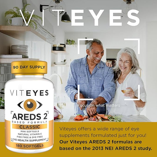 Viteyes AREDS 2 Classic Macular Health 180 Softgels