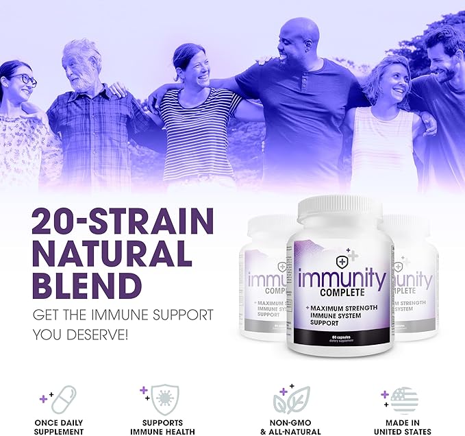 Immunity Complete - 20-in-1 Immune System 60ct