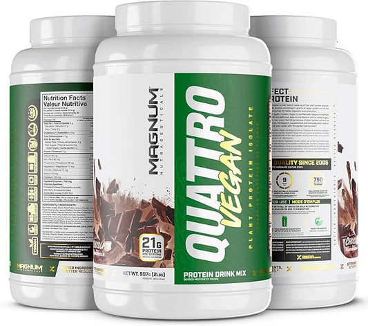Magnum Nutraceuticals - Vegan Quattro Plant-Based 2lb