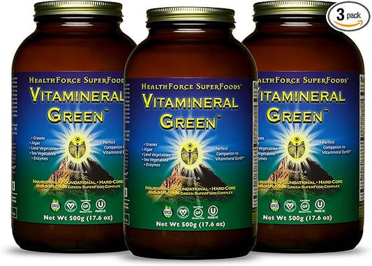 HEALTHFORCE SUPERFOODS Vitamineral Green 500 Grams 3)