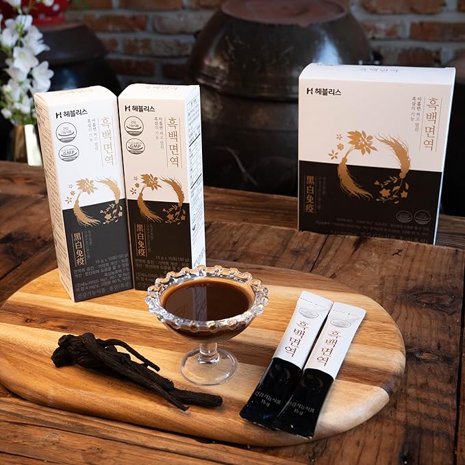 [HEBLIS] Korean Black Ginseng and White