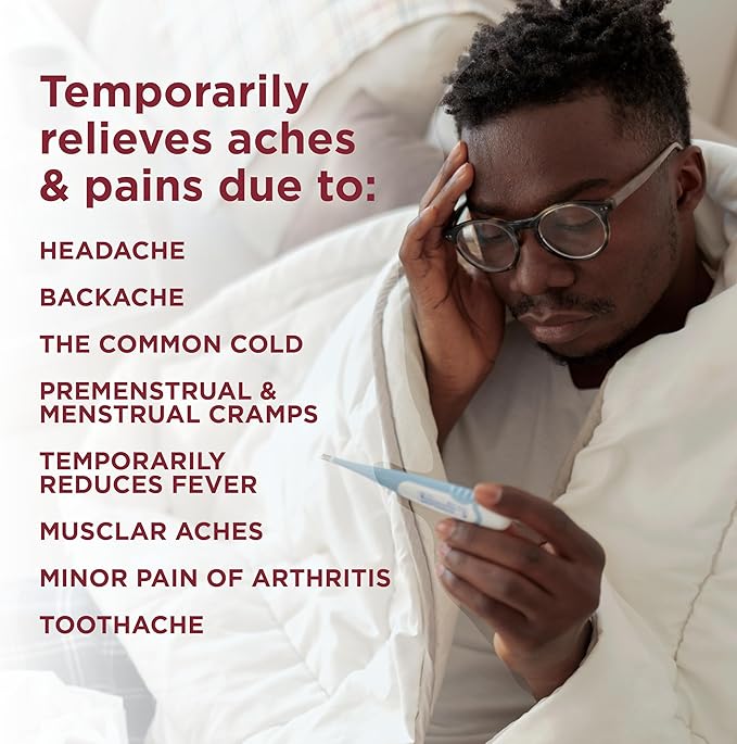 Amazon Basic Care Extra Strength Pain 500 mg, 200 Count