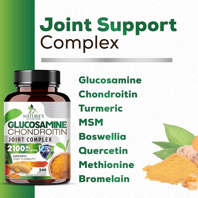 Glucosamine Chondroitin MSM Complex 240 Capsules