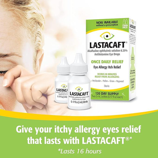LASTACAFT Once Daily Eye Allergy Itch 120 Day 0.17 Fl 2)