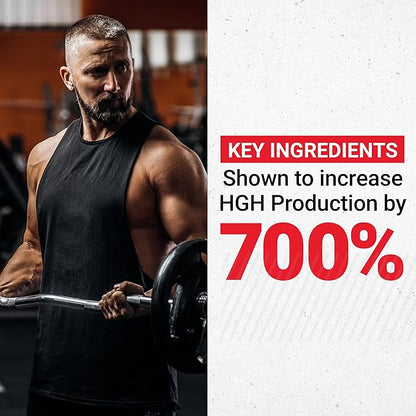 Force Factor Prime HGH Secretion Activator, HGH Supplement for Men with Clinically Studied AlphaSize to Help Trigger HGH Production, Increase Workout Force, and Improve Performance, 75 Capsules