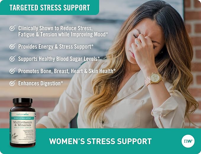 NatureWise Women's Multivitamin & Turmeric Curcumin 2250mg with 95% Curcuminoids