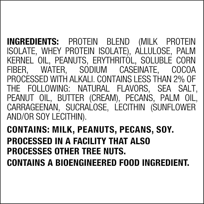 Quest Nutrition Crispy Chocolate Peanut Butter Hero Protein Bar, 18g Protein, 1g Sugar, 3g Net Carb, Gluten Free Protein Snack, Keto Friendly, 4 Count