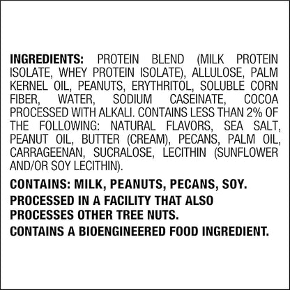 Quest Nutrition Crispy Chocolate Peanut Butter Hero Protein Bar, 18g Protein, 1g Sugar, 3g Net Carb, Gluten Free Protein Snack, Keto Friendly, 4 Count