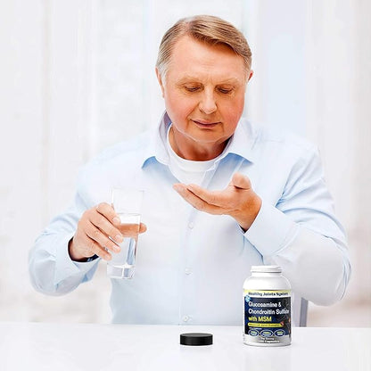 Glucosamine Chondroitin Sulfate with MSM Capsules 180 Count