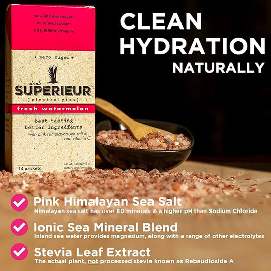 Superieur Electrolyte Powder Packets (14 Packets)