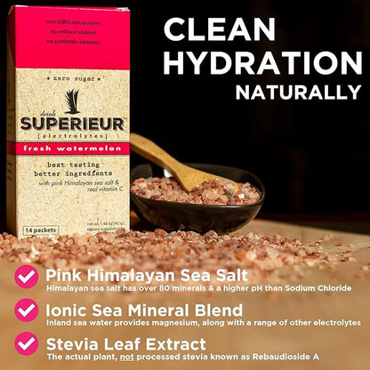 Superieur Electrolyte Powder Packets (14 Packets)