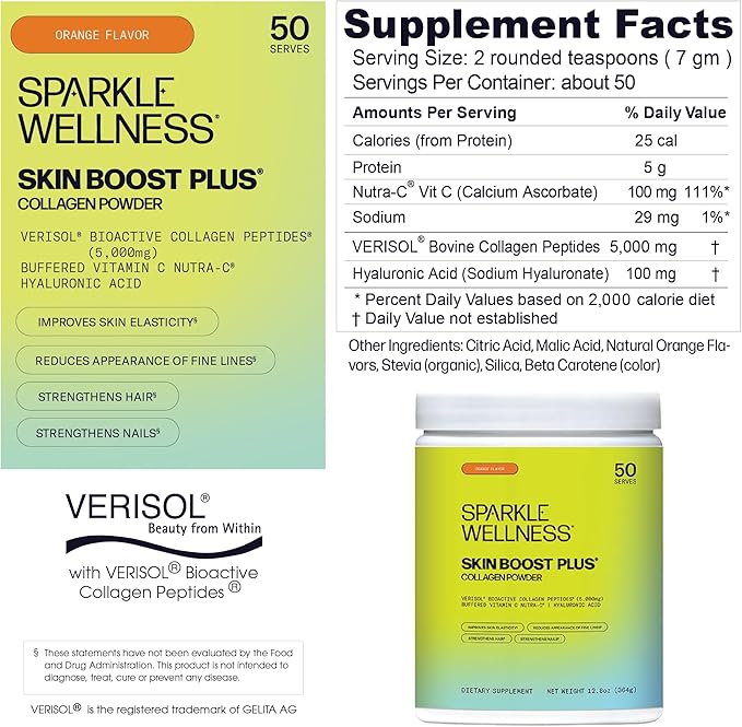 Hydrolyzed Collagen Powder [50-Serves] VERISOL
